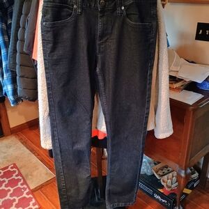 PD&C Black Straight Leg Jeans